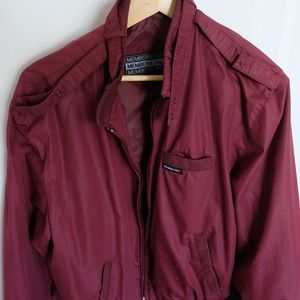 Members Only Jacket (40) Burgundy